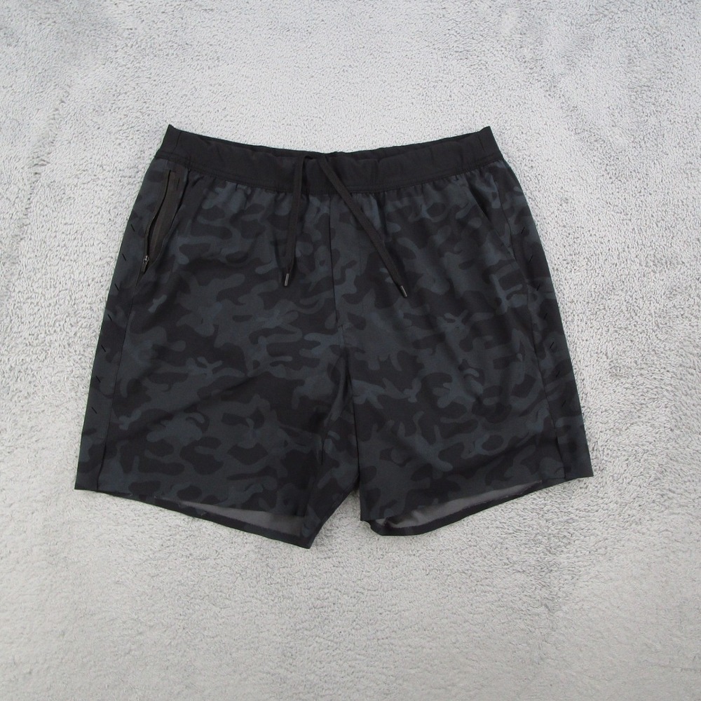 Ten Thousand The Interval Short Mens XL Black Camo Excellent Training Lined